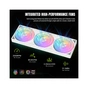 Система рідинного охолодження Gamemax GLACIER 360 LCD WH - зменшене зображення 12