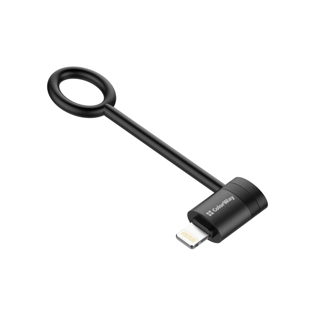 Перехідник USB-C F to Lightning M black ColorWay (CW-AD-LC) - picture 3