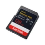Карта пам'яті SanDisk 128GB SD class 10 UHS-II U3 V90 Extreme Pro (SDSDXDM-128G-GN4IN) - зменшене зображення 7