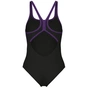 Купальник Arena Pro_File Swimsuit Solid 008055-590 чорний, фіолетовий 38 (3468337414384) - зменшене зображення 5