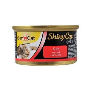 Консерви для котів GimCat Shiny Cat З куркою в желе 70 г (4002064413310) зображення 1