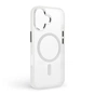 Чохол до мобільного телефона Armorstandart Unit MagCase Apple iPhone 17 Clear Silver + Pink Button Set (ARM90580) - зменшене зображення 2