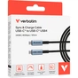 Дата кабель USB-C to USB-C 1.2m 240W black Verbatim (31847) - уменьшенное изображение 3