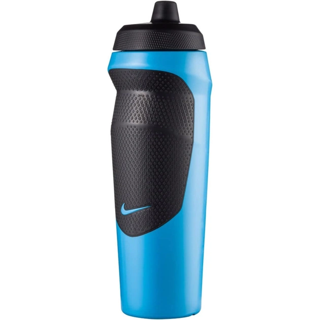 Бутылка для воды Nike Hypersport Bottle 20 OZ блакитний, чорний 600 мл N.100.0717.459.20 (887791360151) - изображение 1