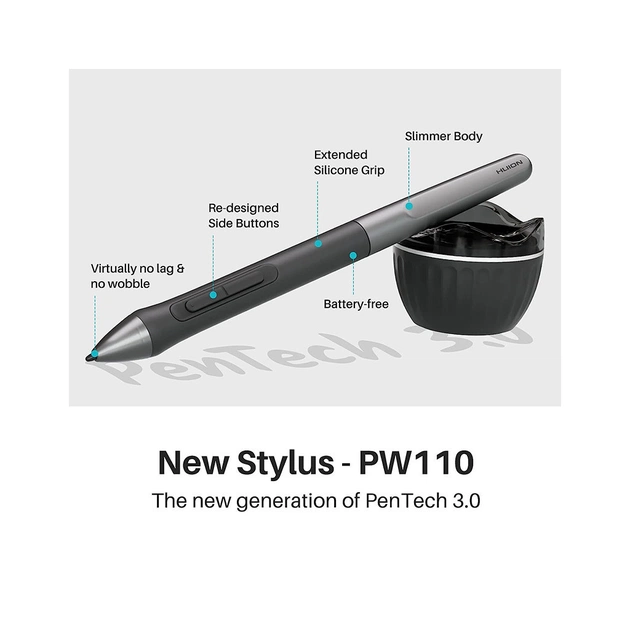 Графический планшет Huion Inspiroy 2 S (H641P) - изображение 8