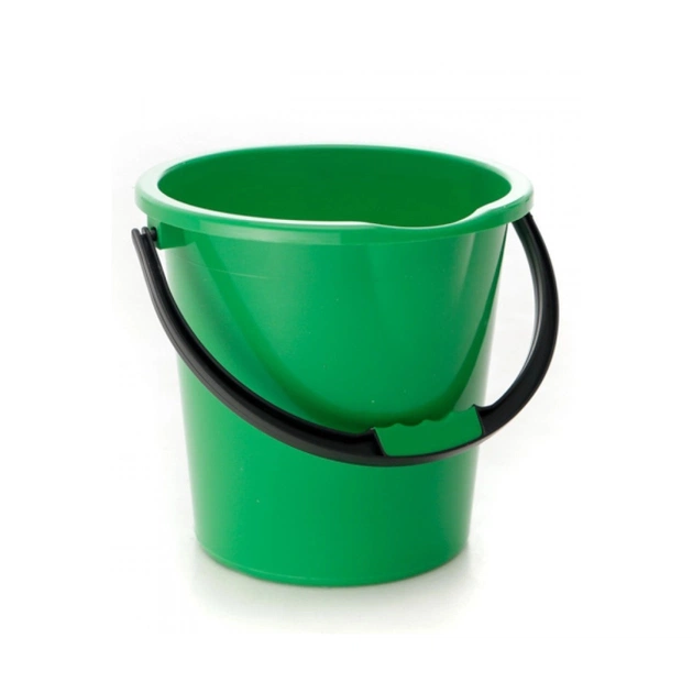 Відро господарське Горизонт Комфорт Зелене 10 л (гор-02040/зелений) - picture 1