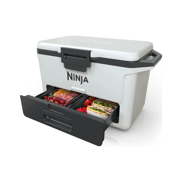 Термобокс Ninja FrostVault 47L Hard Cooler White (FB151EUWH) - зображення 5