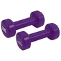 Гантель PowerPlay вінілові 4125 Achilles 2 х 2.5 кг Фіолетові (PP_4125_2.5kg_2in) - зменшене зображення 6