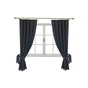 Штора Прованс комплект Black Milan 170х136 см 2 шт (4823093434585) - зменшене зображення 1