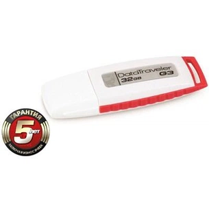 USB флеш накопичувач Kingston 32Gb DataTraveler Generation 3 (DTIG3/32GB) зображення 1