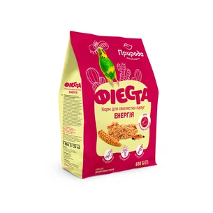 Корм для птахів Природа Фієста «Енергія» для хвилястих папуг 600 г (4823082413812) зображення 1