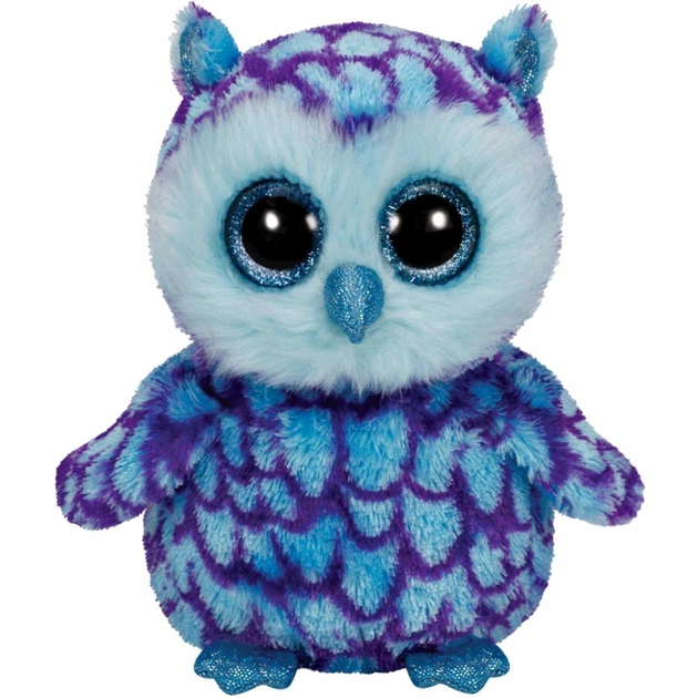 М'яка іграшка Ty Beanie Boo's Сова Oscar 15см (36148) - изображение 1