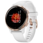 Смарт-годинник Garmin Venu 2S, Rose Gold + White, GPS (010-02429-13) - зменшене зображення 3