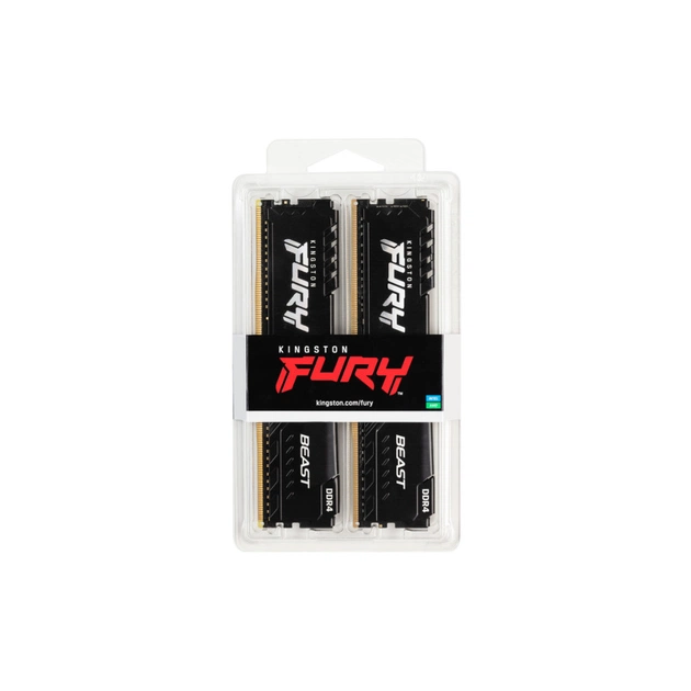 Модуль пам'яті для комп'ютера DDR4 64GB (2x32GB) 3600 MHz Fury Beast Black Kingston Fury (ex.HyperX) (KF436C18BBK2/64) - picture 5