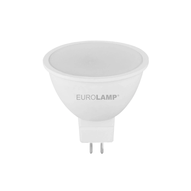 Лампочка Eurolamp LED SMD MR16 5W GU5.3 4000K 12V (LED-SMD-05534(12)(P)) - picture 1