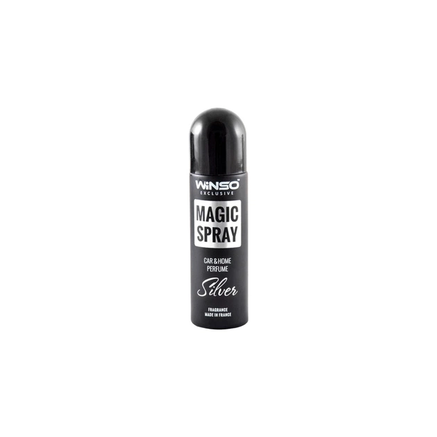 Ароматизатор для автомобиля WINSO Magic Spray Exclusive Silver 30мл (534090) - изображение 1