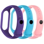 Ремінець до фітнес браслета Armorstandart комплект 3шт Xiaomi Mi Band 4/3 Crush (ARM87028) - зменшене зображення 1
