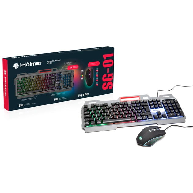 Комплект Hölmer SG-01 USB UA Black (SG-01) - зображення 11