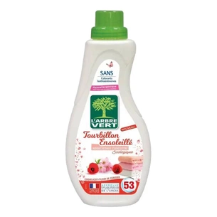 Кондиціонер для білизни L'Arbre Vert пом'якшувач Сонячний вітер 800 мл (3450601028670) зображення 1