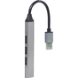 Концентратор Gembird USB-A to USB 3.1 Gen1 (5 Gbps), 3 х USB 2.0 (UHB-U3P1U2P3-02) - зменшене зображення 2