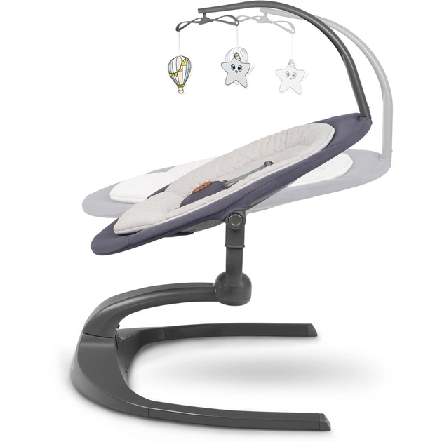 Крісло-гойдалка Lionelo Rina grey concrete (LO-RINA GREY CONCRETE) - picture 6