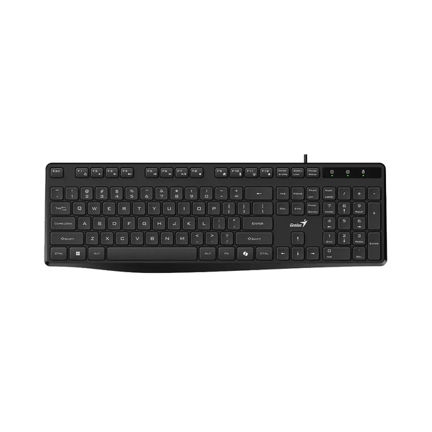 Клавіатура Genius KB-117S USB UA Black (31300017409) - зображення 1