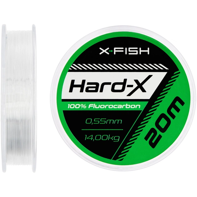 Флюорокарбон X-Fish Hard-X 20m (clear) 0.55mm 14.00kg (1917.03.91) - изображение 1