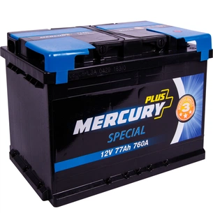 Акумулятор автомобільний MERCURY battery SPECIAL Plus 77Ah (P47291) зображення 1
