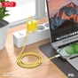 Зарядний пристрій XO CE18 PD30W USB-C Yellow (XO-CE18-YEL) - зменшене зображення 3