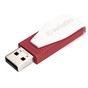 USB флеш накопичувач Verbatim 16GB Store 'n' Go Swivel Red USB 2.0 (049814) - зменшене зображення 3