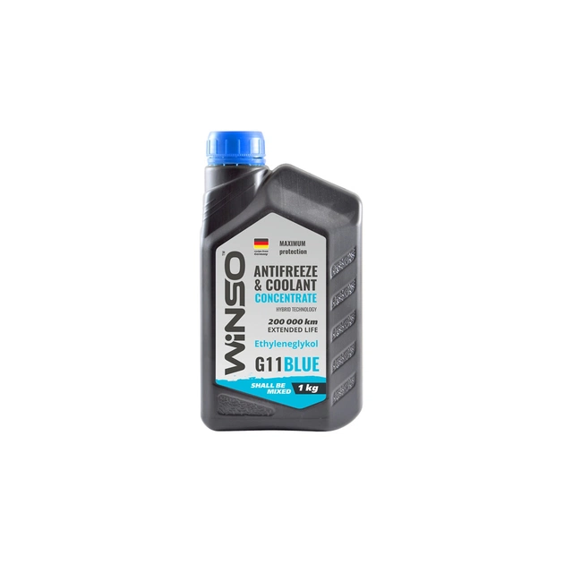Антифриз WINSO COOLANT CONCENTRATE WINSO BLUE G11 концентрат 1kg (881040) - изображение 1