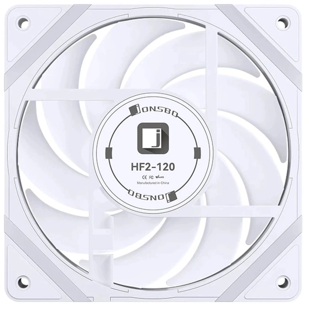 Кулер до корпусу JONSBO HF2-120W ARGB White - picture 7