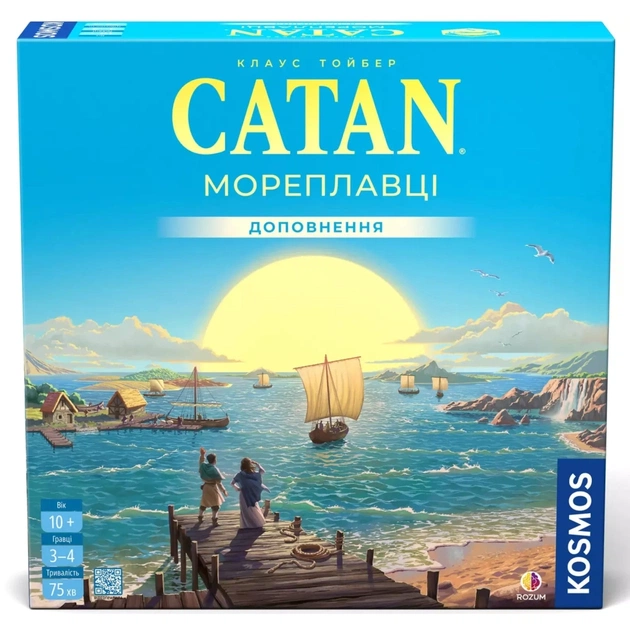 Настольная игра Rozum Catan Мореходы (R102UA) - изображение 1