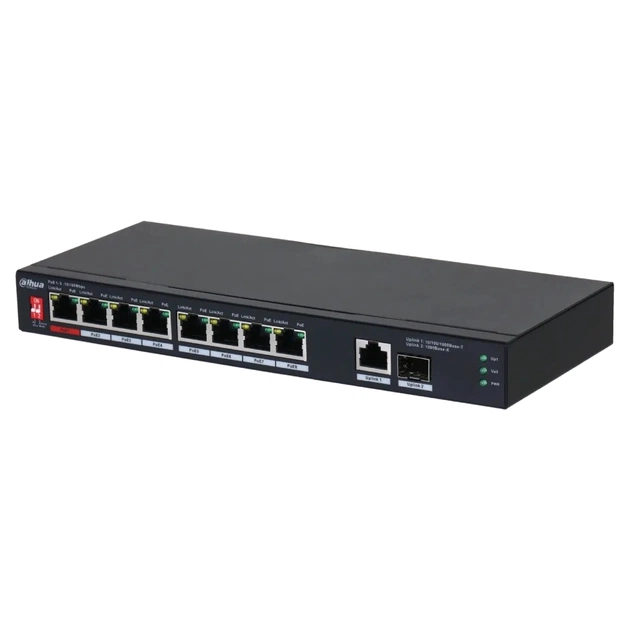 Коммутатор сетевой Dahua DH-PFS3110-8ET1GT1GF-96 - изображение 1