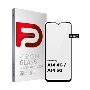 Скло захисне Armorstandart Pro Samsung A14 4G / A14 5G Black (ARM66206) зображення 1