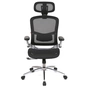 Офісне крісло Аклас Трембіта R-SR Чорний (Чорний) (00158593) - зменшене зображення 2