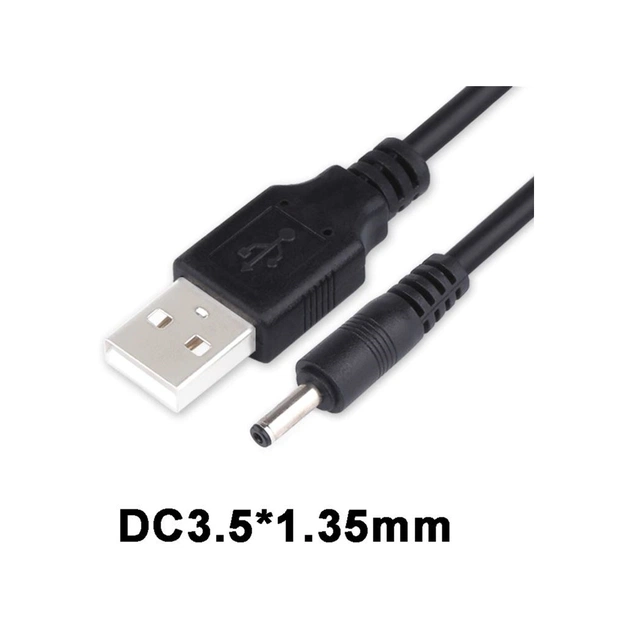 Кабель живлення USB to DC 3.5x1.35mm 5V 1.0m 1.0A Dynamode (DM-USB-DC-3.5x1.35mm) - зображення 3