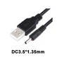 Кабель живлення USB to DC 3.5x1.35mm 5V 1.0m 1.0A Dynamode (DM-USB-DC-3.5x1.35mm) - preview 3
