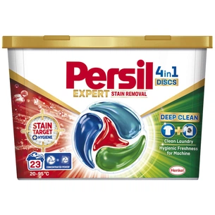 Капсули для прання Persil 4in1 Discs Expert Stain Removal Deep Clean 23 шт. (9000101829037) зображення 1