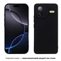 Чохол до мобільного телефона BeCover Silicone Poco F7 Ultra Black (713792) - зменшене зображення 2