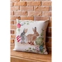 Наволочка Прованс гобеленова декоративна Пара зайців з писанками Веснянка 45х45 см (034264) - зменшене зображення 4