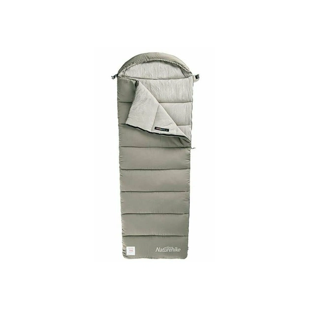 Спальний мішок Naturehike M400 NH20MSD02 Down Cotton Right Green (6927595748145-R) - зображення 1