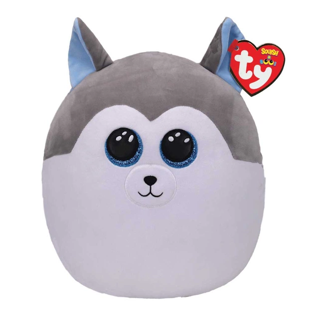 Мягкая игрушка Ty Squish-a-boos Хаски Слаш 20 см (39293) - изображение 1