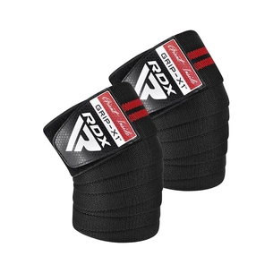 Бинт для спорту RDX KR11 Gym Knee Wrap Black/Red (WAH-KR11BR) зображення 1