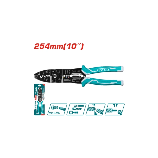 Затискач для клем Total THT15101 254 мм. (THT15101) - picture 2