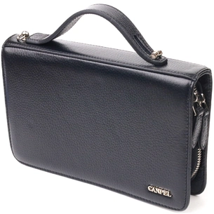 Сумка Canpellini З натуральної шкіри Чорна (21567) зображення 1