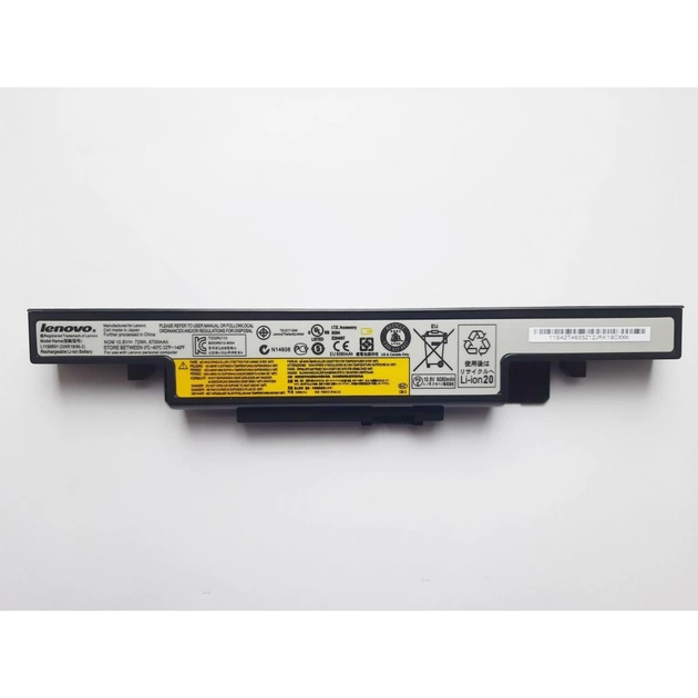 Акумулятор до ноутбука Lenovo IdeaPad Y500 L12S6R01, 6700mAh (72Wh), 6cell, 10.8V, Li-ion (A47530) - изображение 1