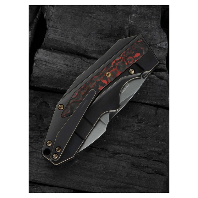 Ніж Weknife Coral, Darkwash, титан/Carbon Fiber (WE24044-3) - picture 10