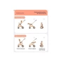 Коляска Kidilo 2в1 Haolaifu H3 Beige бежева (692870766409) (1195569) - зменшене зображення 7