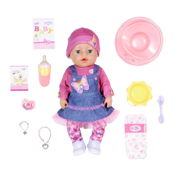 Пупс Zapf Baby Born Ніжні обійми Джинсовий лук (831298) - зображення 1